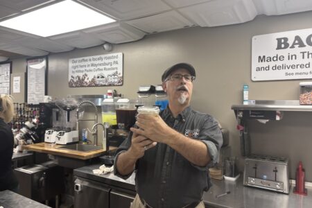 Doug Wilson represented the Department of Communication at this event.